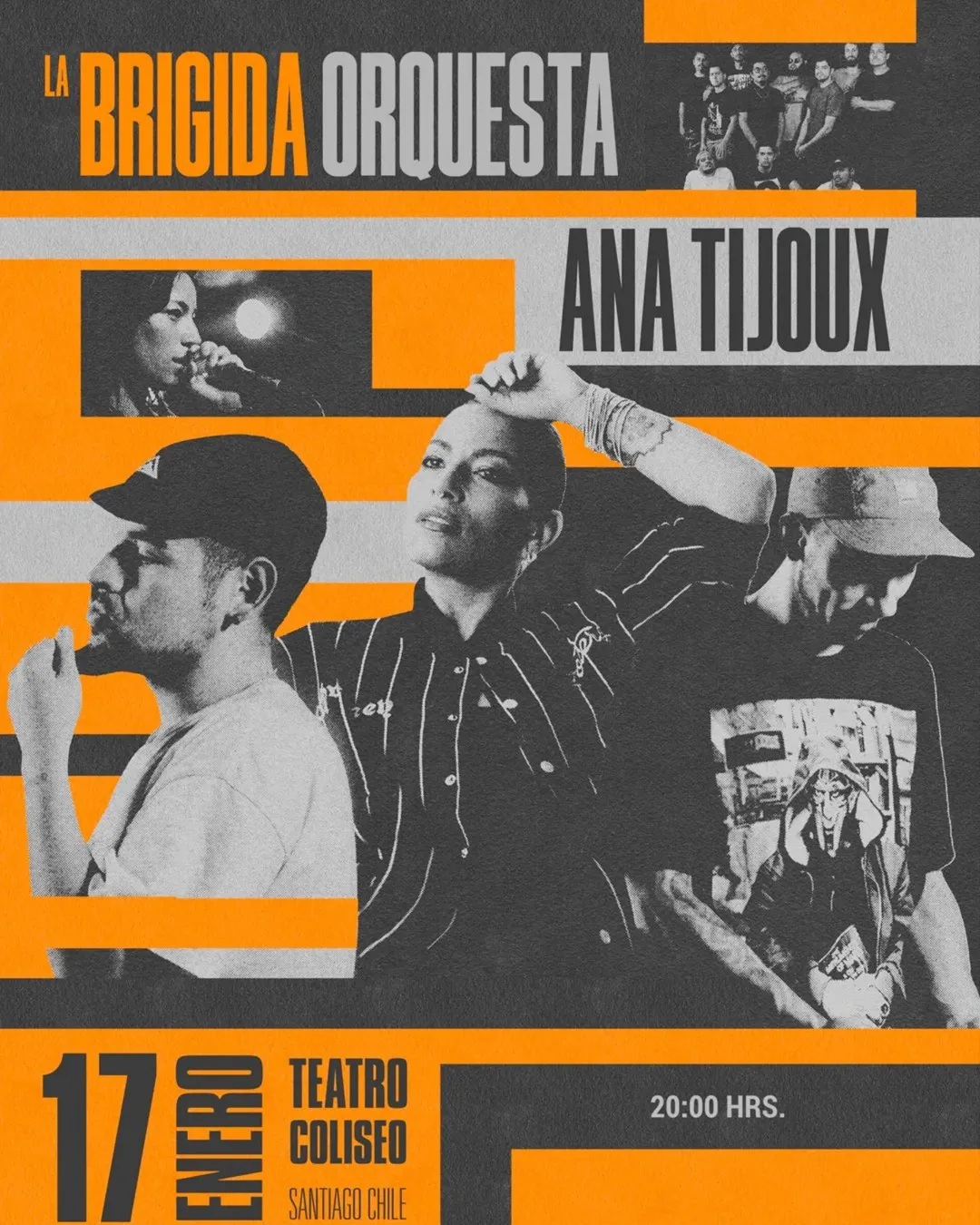 Imperdible: Ana Tijoux y La Brígida Orquesta unirán fuerzas en vivo